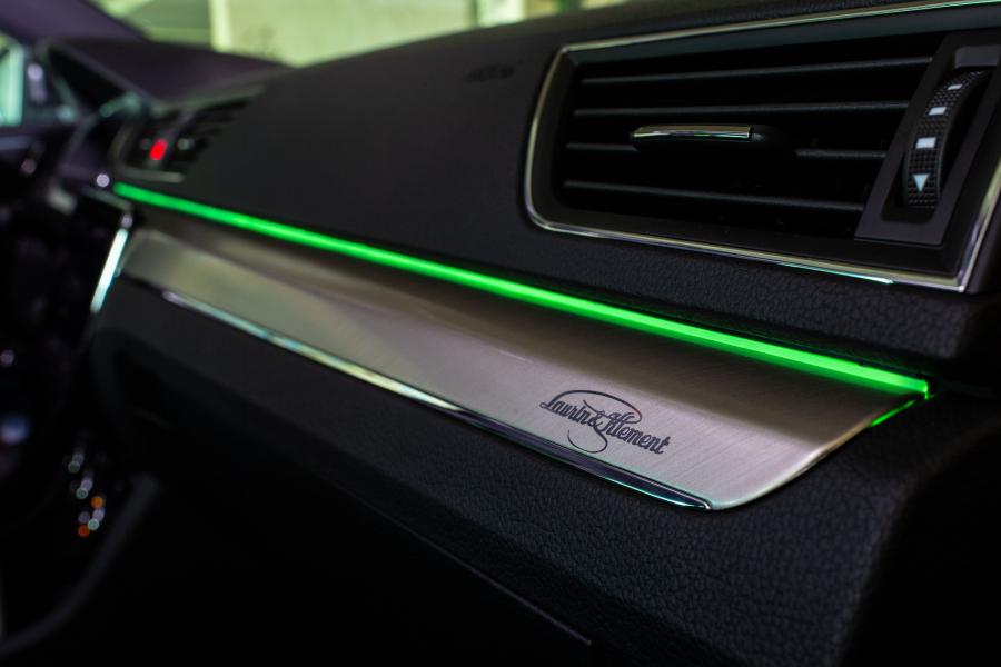 Детали интерьера Skoda Superb Laurin & Klement 2019 года  (WW) (фото 66 из 93)